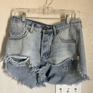 One Teaspoon Le Wolves Shorts